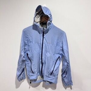 Patagonia Womens Small Rain Jacket Waterproof Lightweight Pocket Packable Hooded